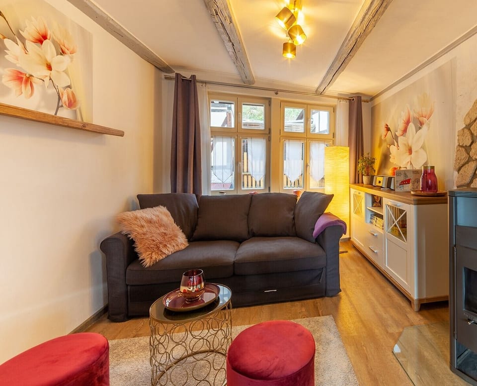 Apartment, 1 Bedroom, Terrace | Living area | Flat-screen TV, fireplace, toys