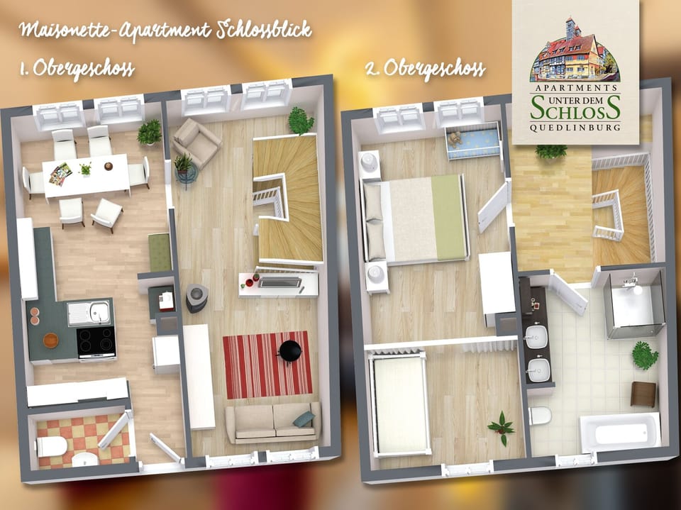 Apartment, 1 Bedroom, Terrace | Floor plan