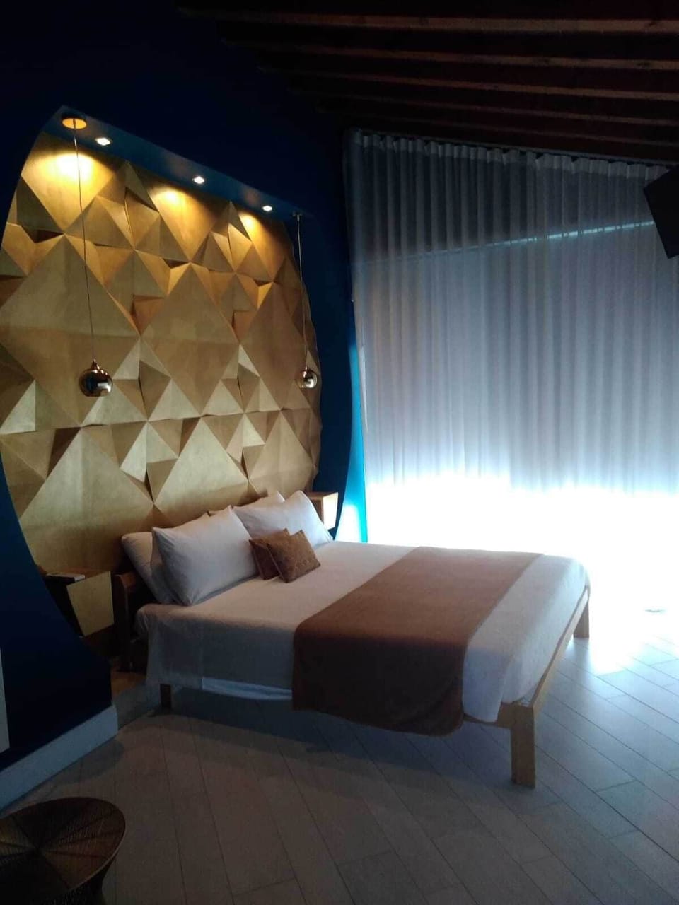 Individually decorated, individually furnished, blackout drapes