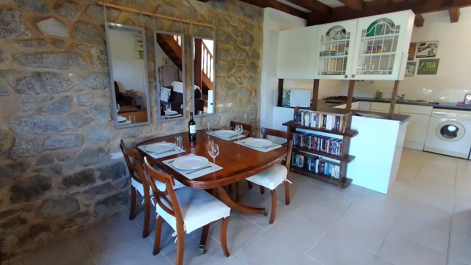 Dining area and relaxing area open plan