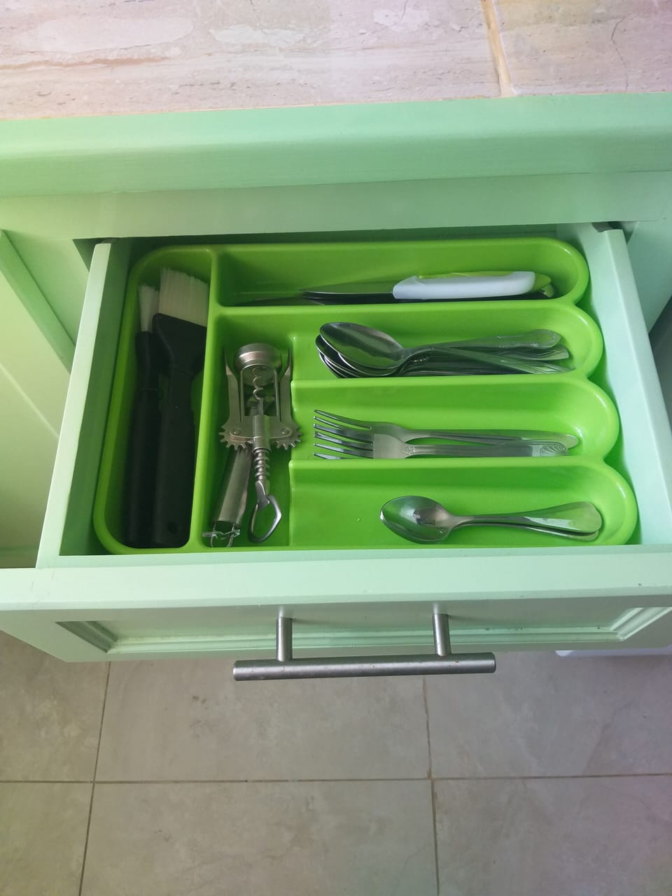 Forks, spoons, and knives.