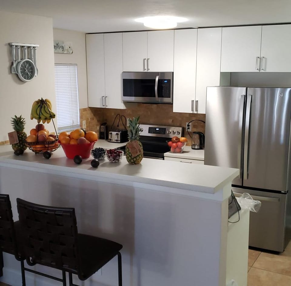 Updated Kitchen with new appliances.