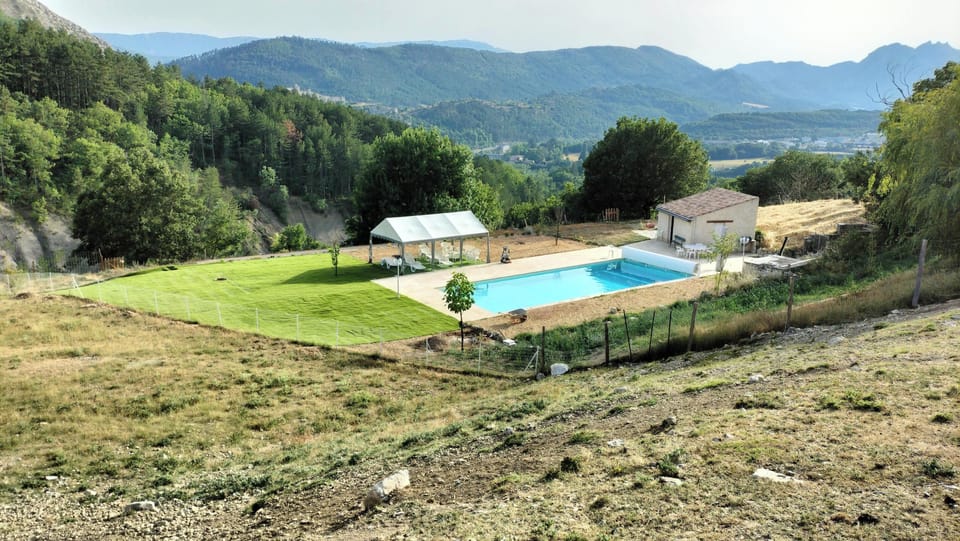Swimming pool view