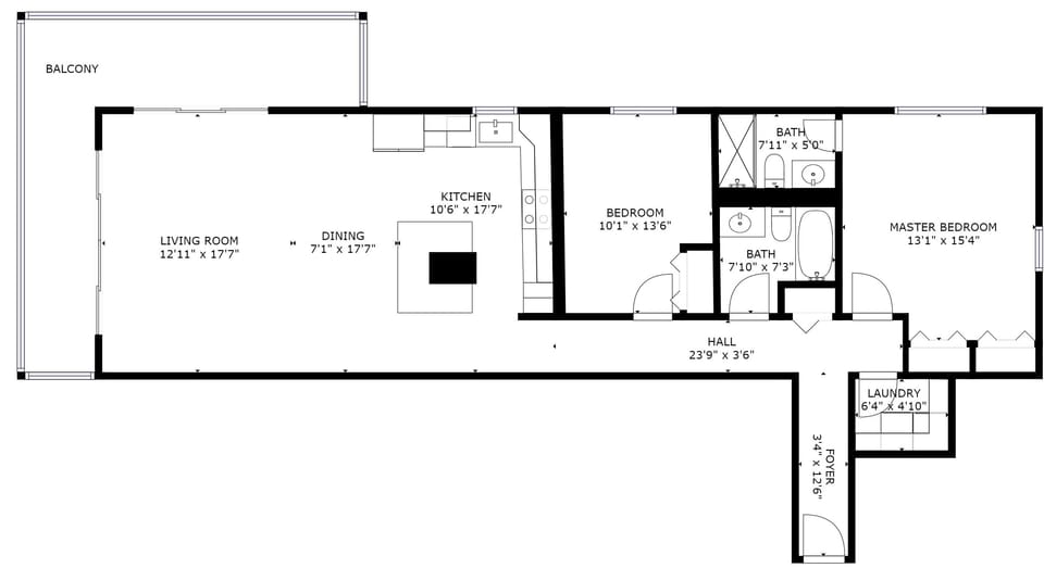 Shores of Madeira 505 Floor Plan