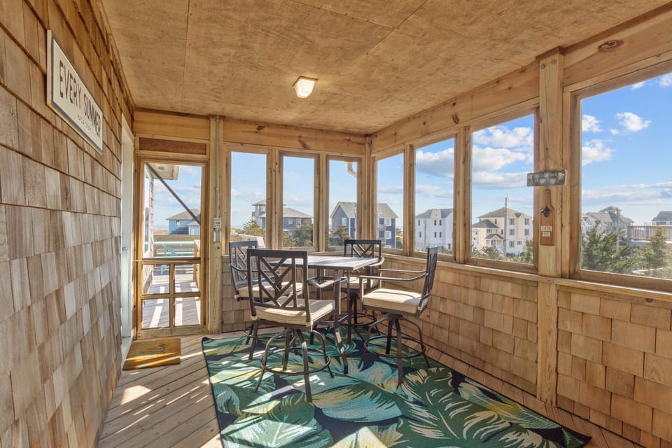Surf or Sound Realty - 891 - Whispering Surf - Screened Porch -3