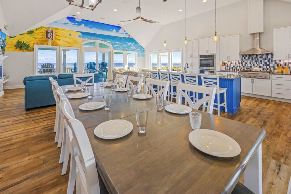 Surf or Sound Realty - 895 - Sandy Beach Retreat - Dining Area -3