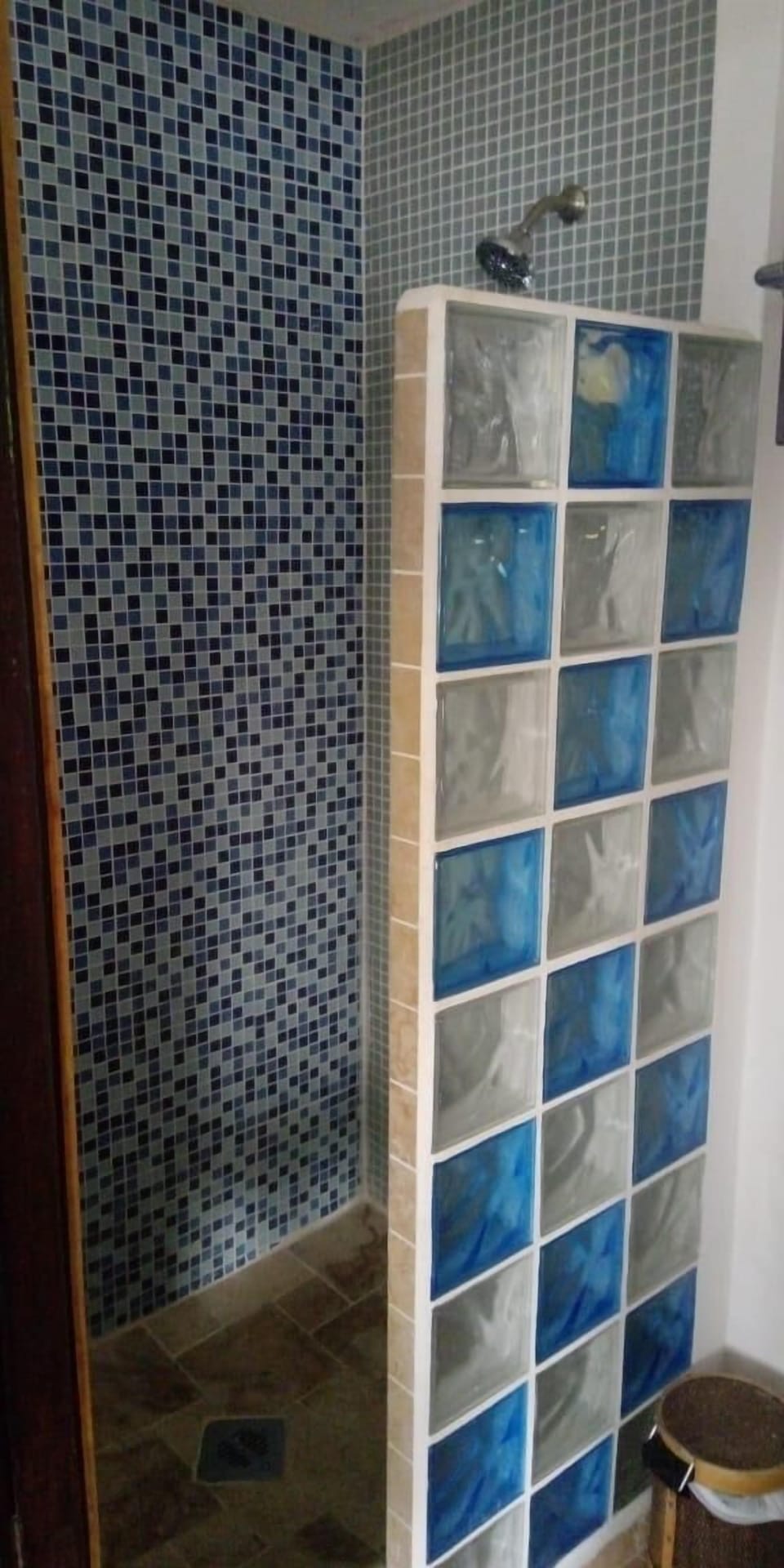 Basic Cabin, 1 Queen Bed, Ocean View, Beachfront | Bathroom shower