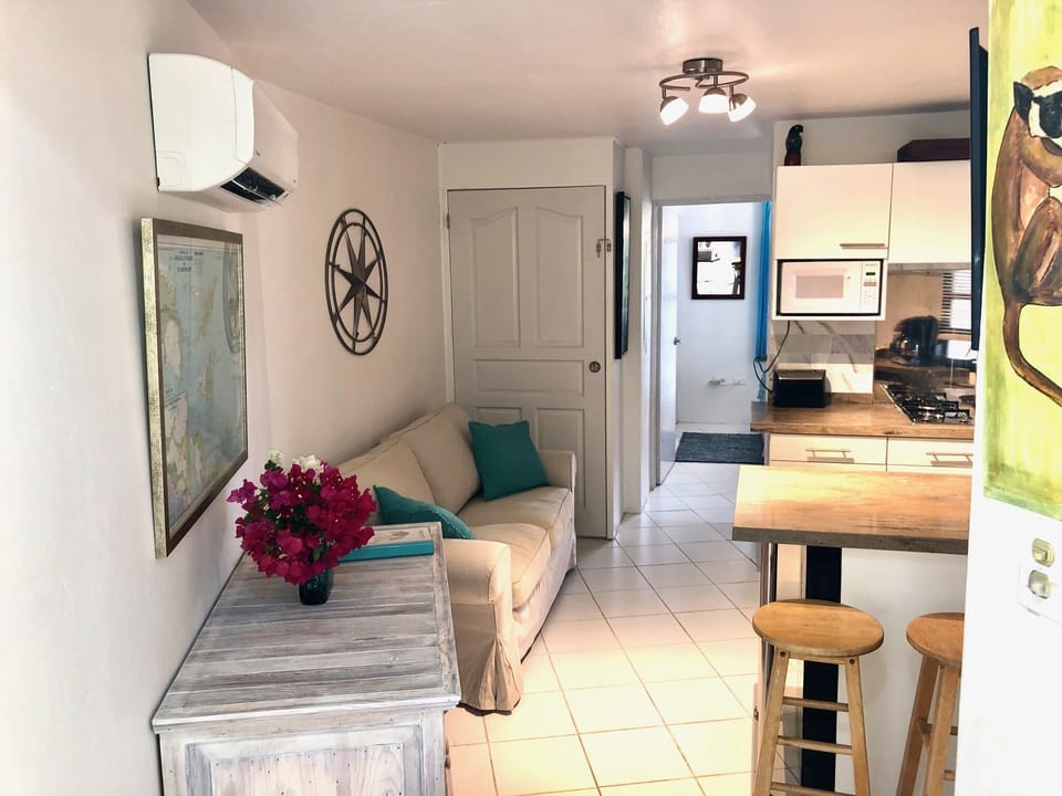 Inside living area