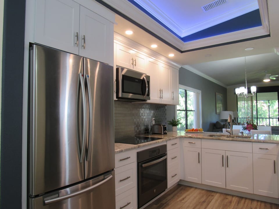 Completely renovated kitchen with all new appliances.
