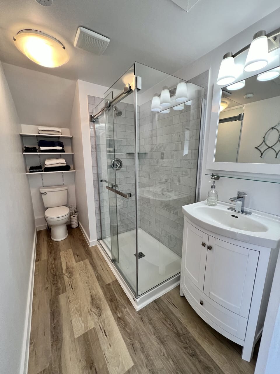Bathroom on 2nd floor with shower