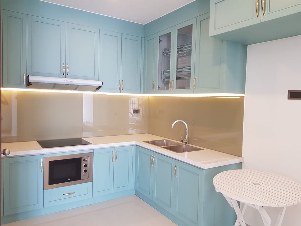 Apartment, 2 Bedrooms | Private kitchen | Full-size fridge, microwave, stovetop, cookware/dishes/utensils