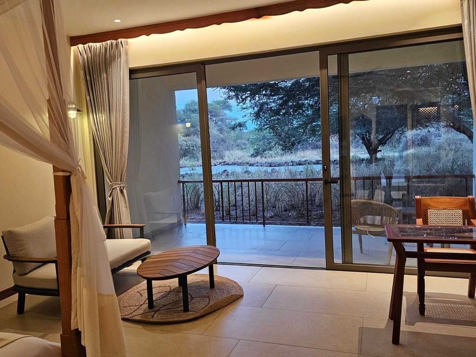 Superior Room Kilimanjaro View | In-room safe, desk, iron/ironing board, bed sheets