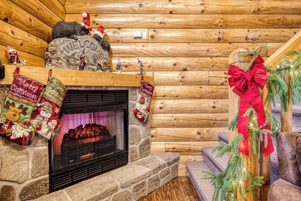 Decorated for Christmas from mid Nov to early Feb