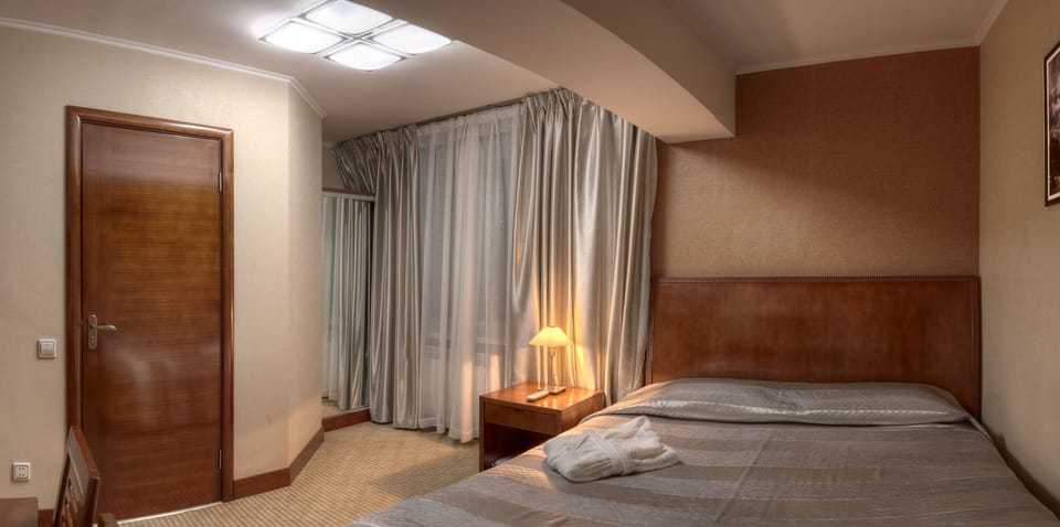 Standard Double Room | Premium bedding, minibar, in-room safe, desk