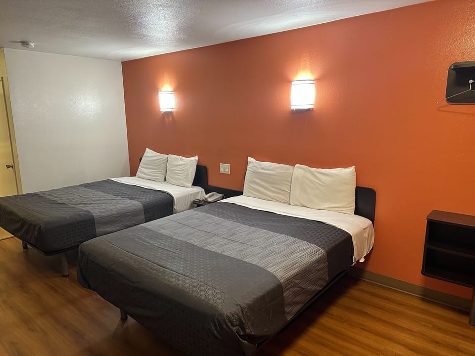 Basic Room, 2 Queen Beds | Rollaway beds (surcharge), WiFi (free), bed sheets