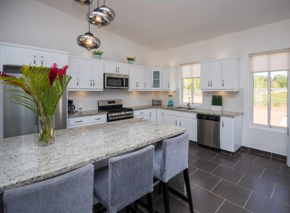 House (3 Bedrooms) | Private kitchen | Fridge, oven, stovetop, dishwasher