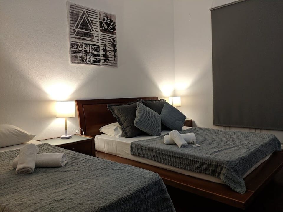 Pillowtop beds, free WiFi, bed sheets