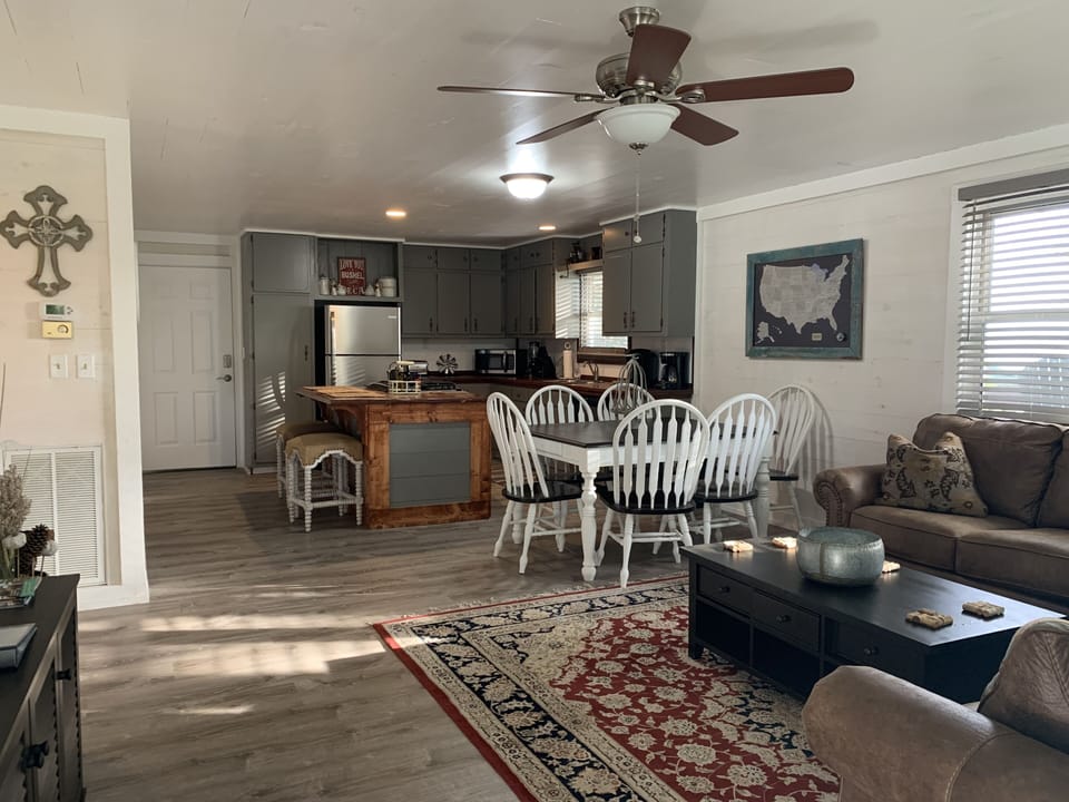 Upstairs living space
