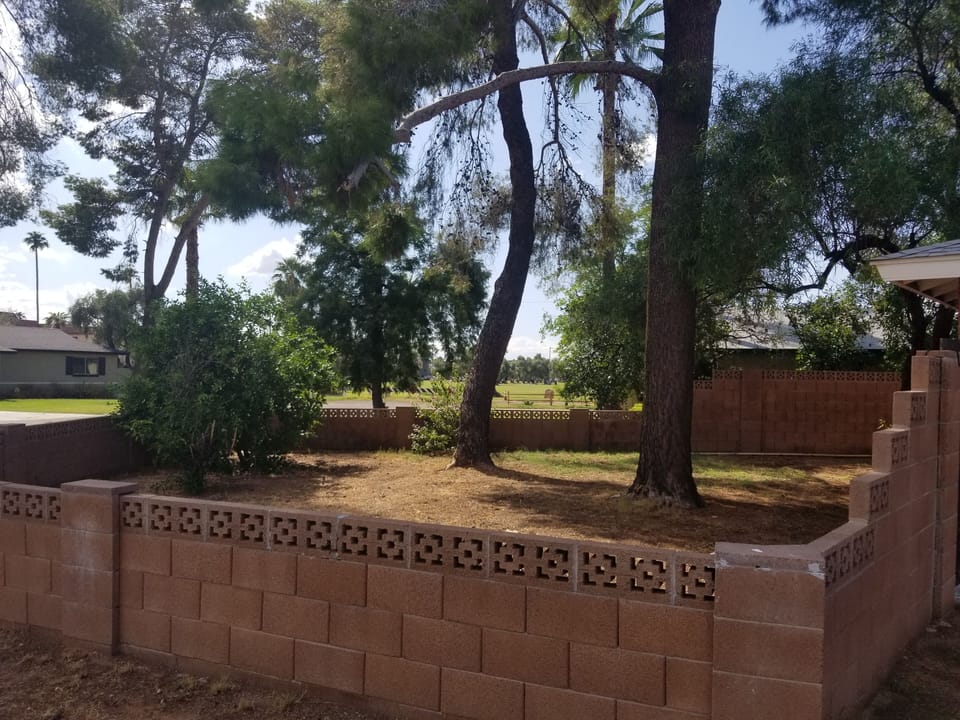Side of house yours to use