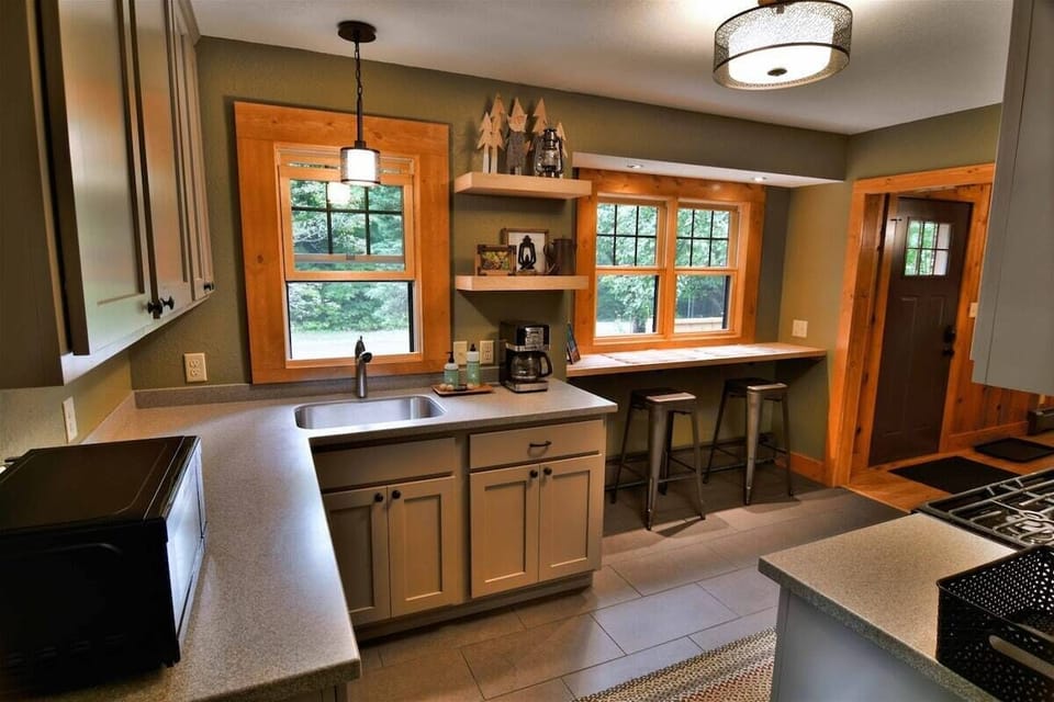 Arrowwood`s kitchen is spacious and easy to use.