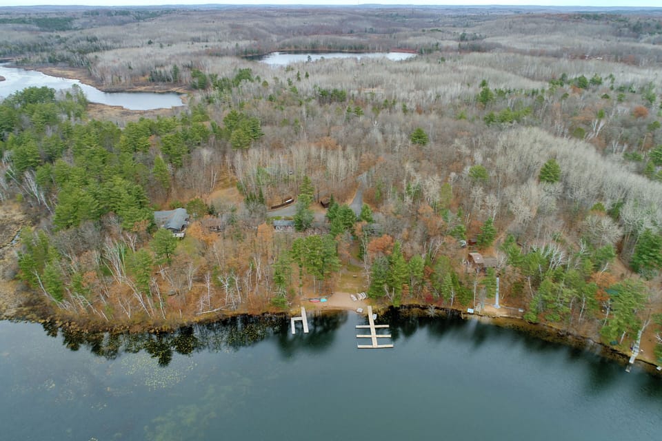 Each cabin has a row boat. Kayaks and Canoes are available on first come basis.