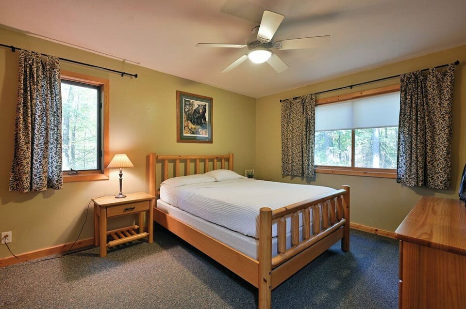 Just down the hall and to the left is where you'll find Bedroom 1.