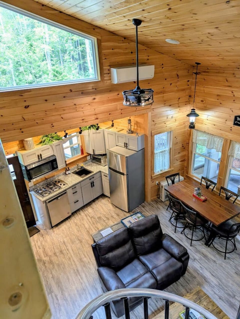 Enjoy the view from the loft