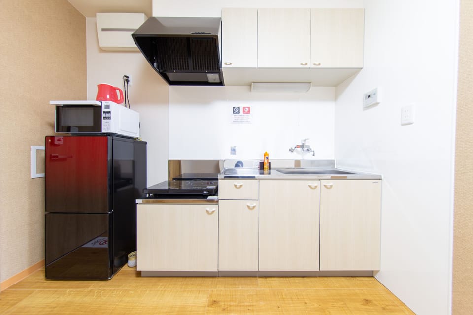 Apartment | Private kitchen | Fridge, microwave