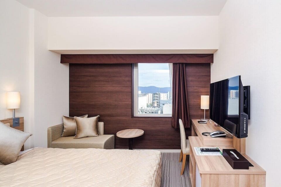 In-room safe, desk, laptop workspace, blackout drapes