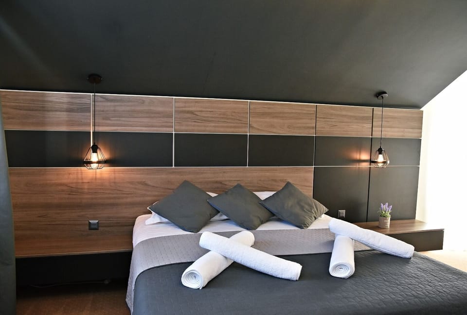 Deluxe Double Room, Terrace (Gray) | Minibar, desk, blackout drapes, free WiFi