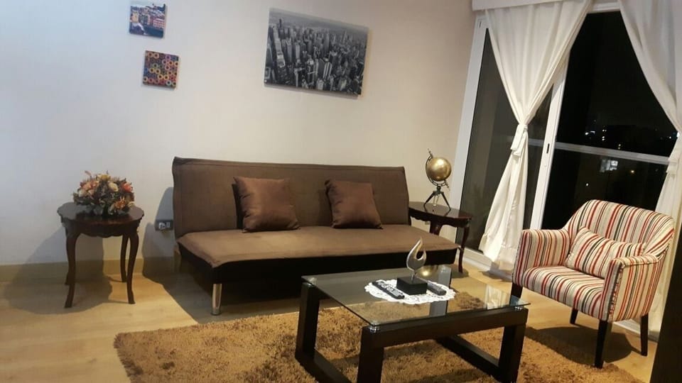 Sala - GL Apts, rent Upper Pardo Miraflores