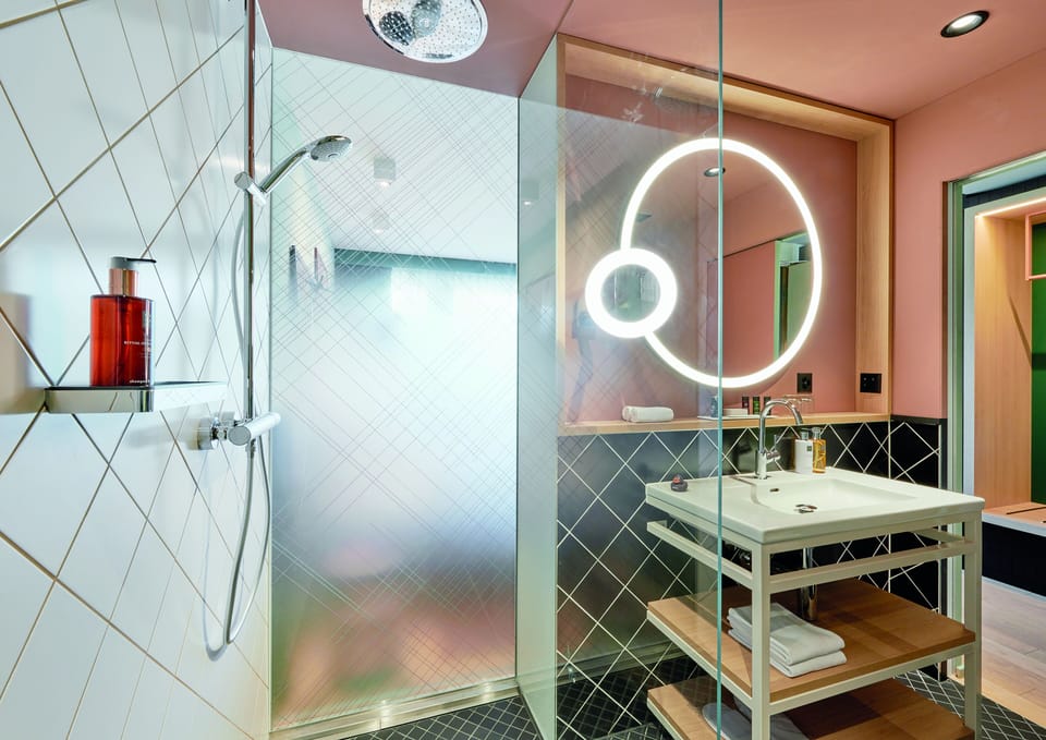 Free toiletries, hair dryer, bathrobes, slippers