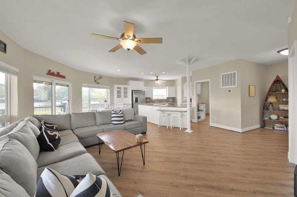 Sit Back and Enjoy the Huge Family Room