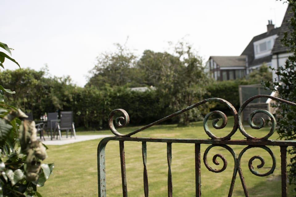 View of Garden form Garden Gate