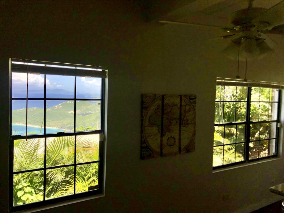 Living room view of Magens Bay