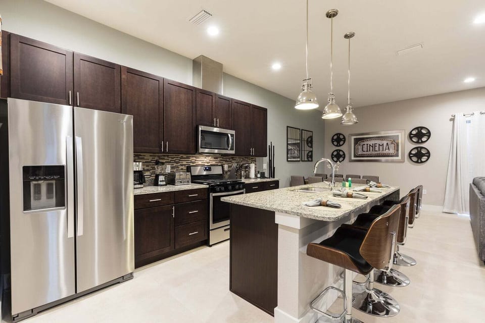 Our Kitchens are fully equipped!