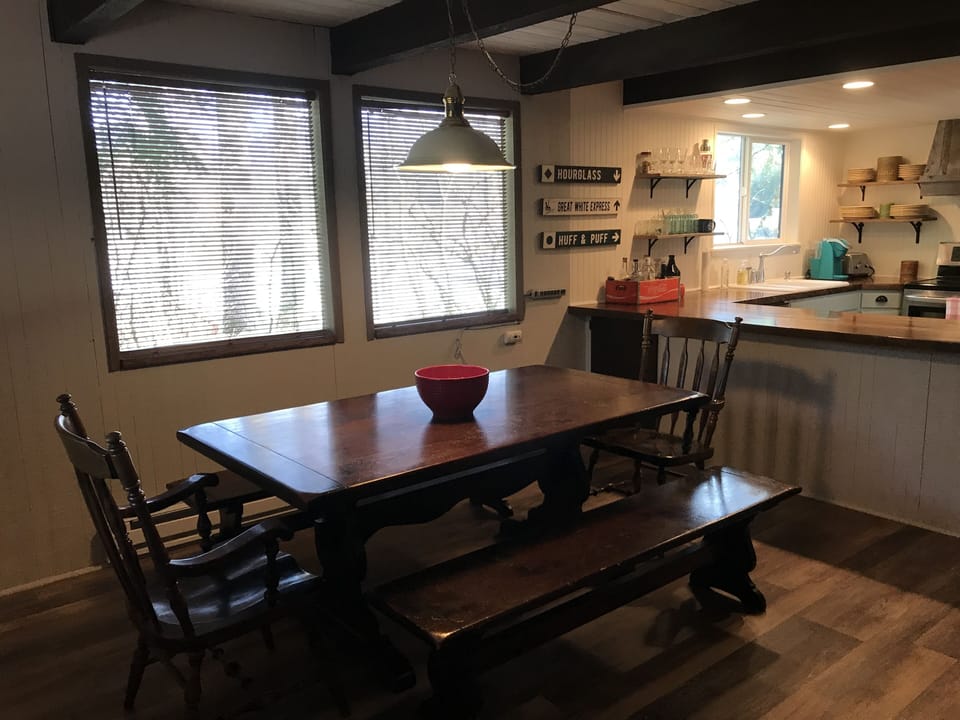 Kitchen and dining area 