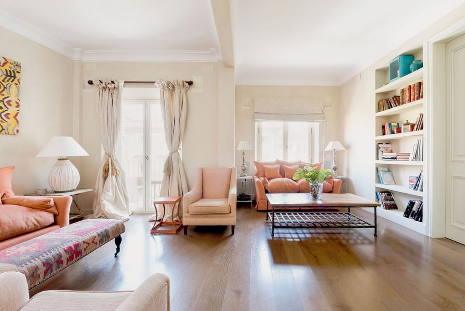 Apartment (2 Bedrooms) | Living area | 32-inch TV with cable channels