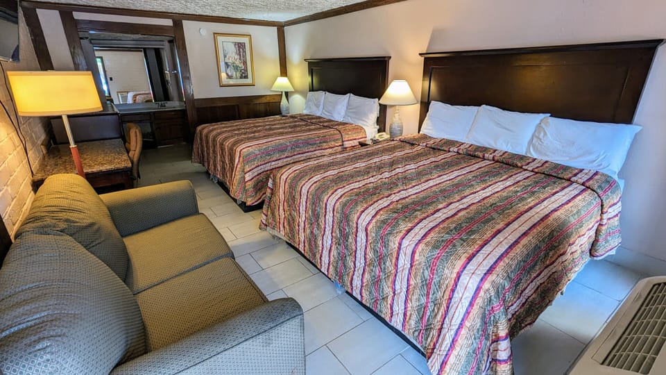 Room, 2 King Beds | Desk, iron/ironing board, rollaway beds, free WiFi