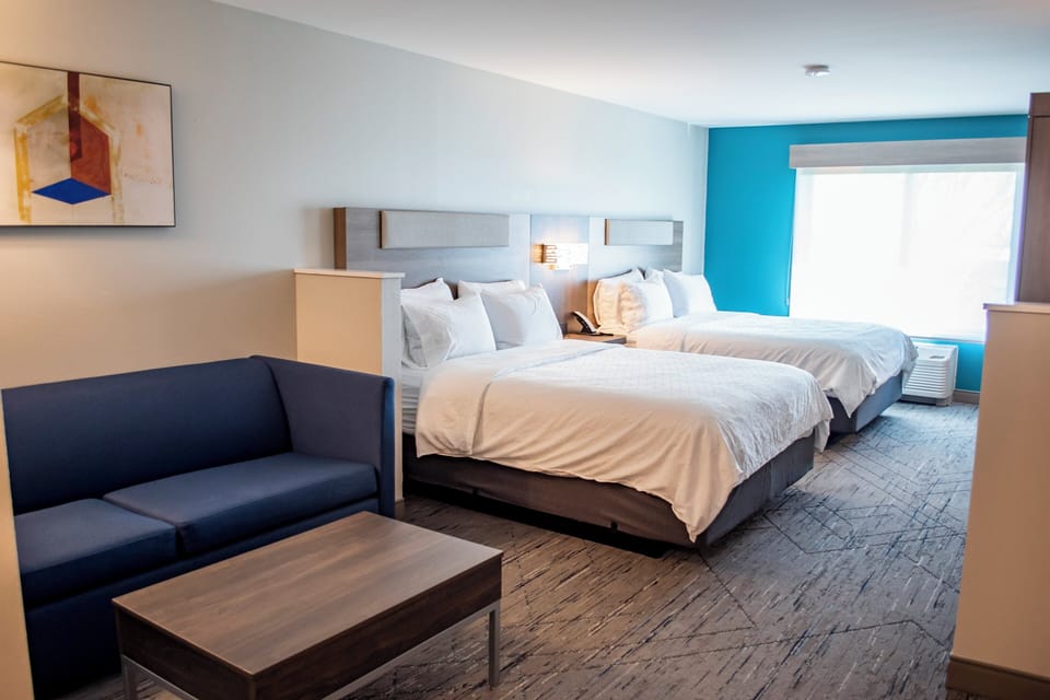Suite, Multiple Beds, Accessible (Accessible Tub) | In-room safe, blackout drapes, iron/ironing board, free WiFi