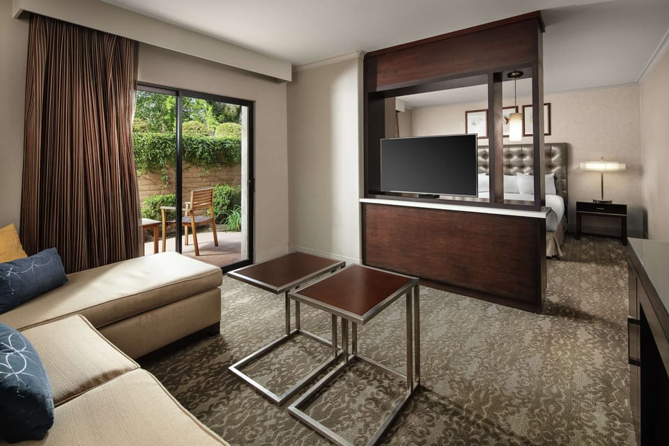 55-inch LCD TV with cable channels, TV, pay movies