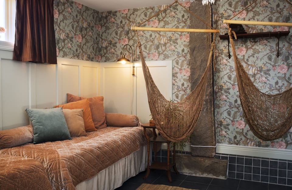 Romantic Hotel Room (basement) | Individually decorated, individually furnished, iron/ironing board