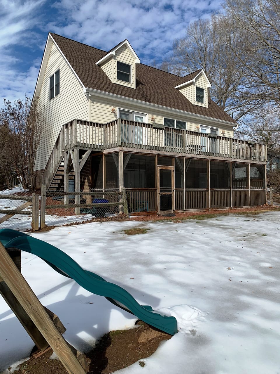 View of east side of house