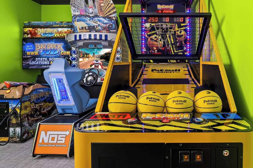 Game Room on Second Floor