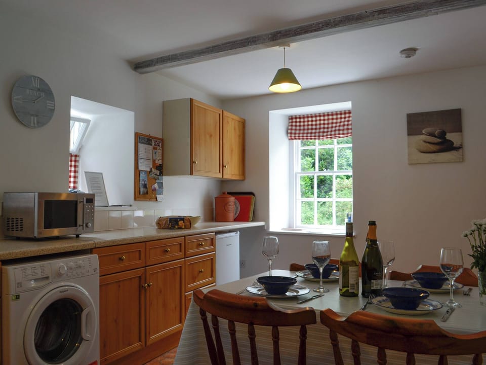 Kitchen with dining area | Shore Cottage, Garlieston, near Newton Stewart