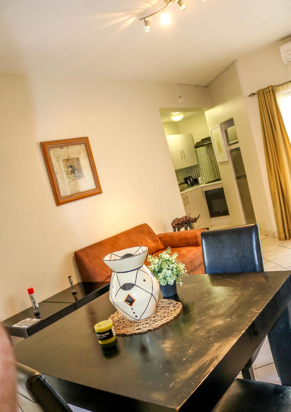 Exclusive Apartment | Living area | 70-inch LCD TV with satellite channels, TV