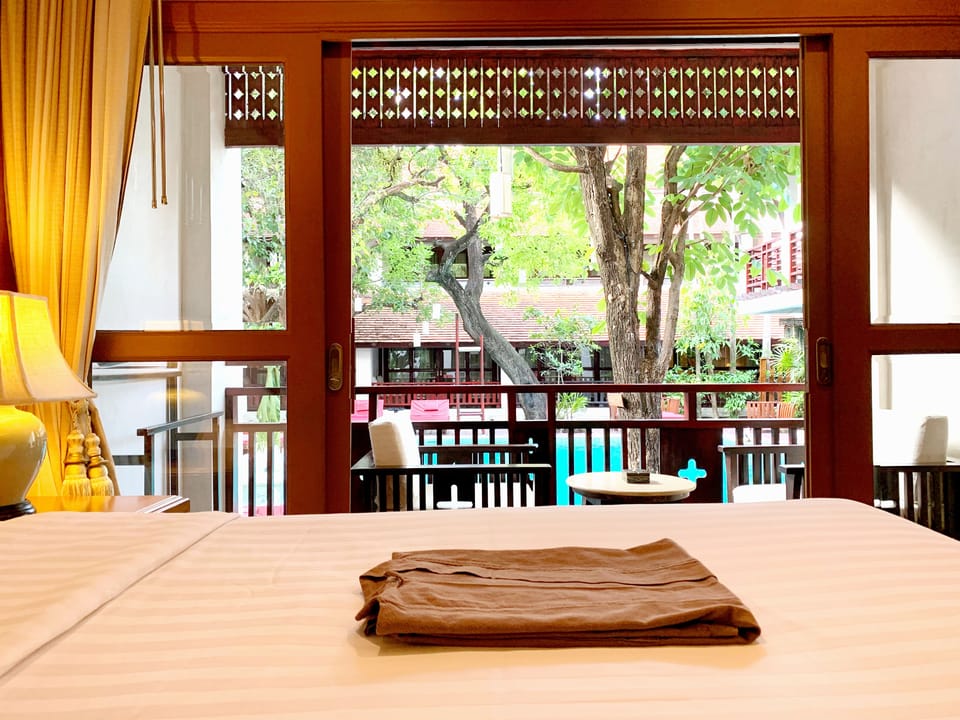 Supreme Deluxe Room with Balcony | In-room safe, iron/ironing board, free cribs/infant beds, free WiFi
