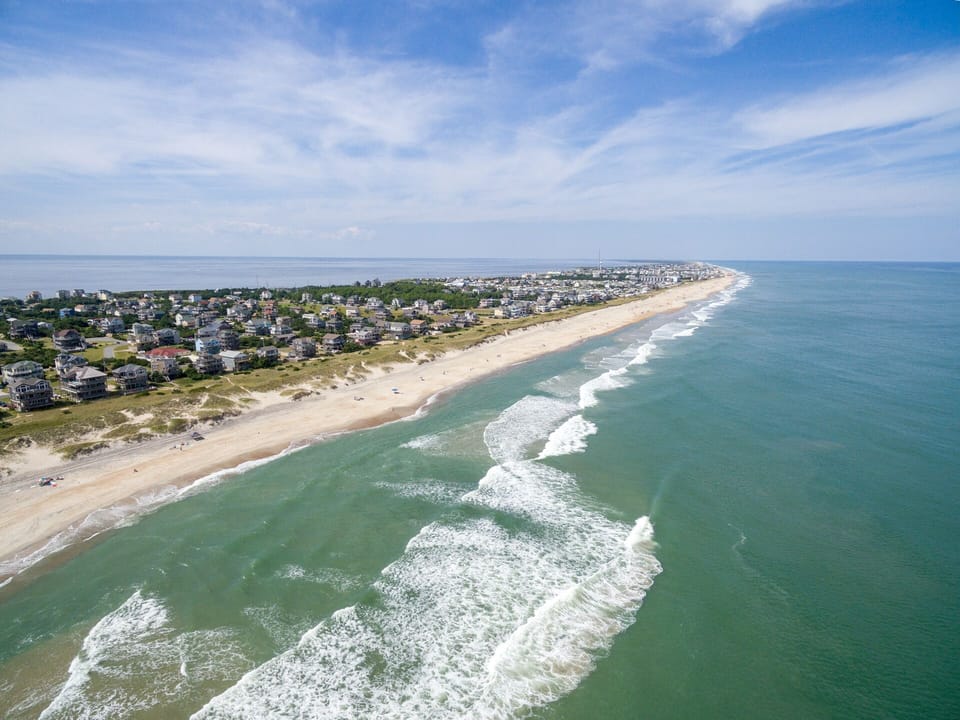Lots of great surfing locations up and down the beach