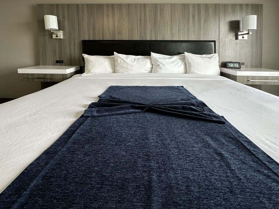 Deluxe Suite with Ocean View | Desk, iron/ironing board, free WiFi, bed sheets