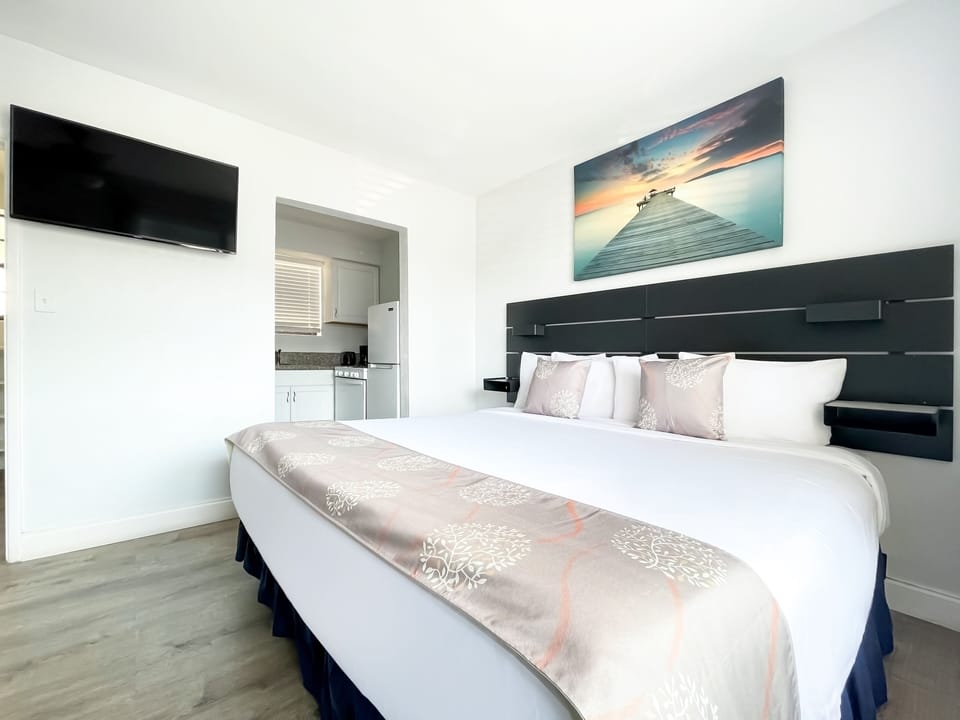 Basic Studio Suite | Hypo-allergenic bedding, in-room safe, individually decorated